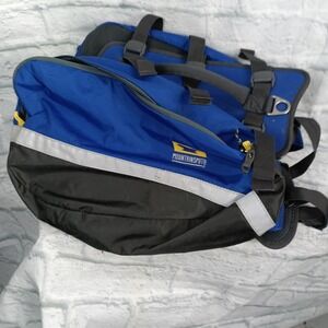 Mountainsmith K9 Pack Blue Large Dog Hiking Backpack Saddlebag Reflective   s11
